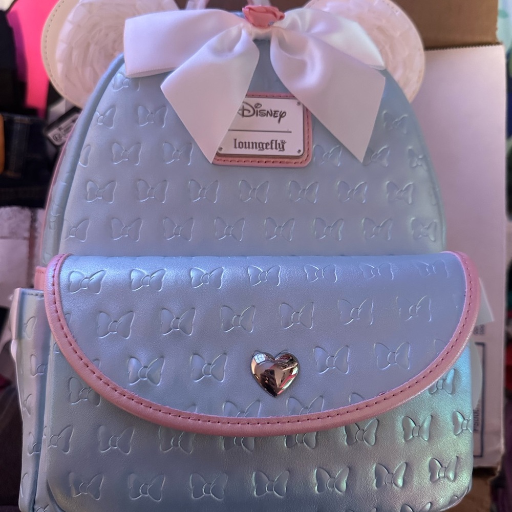 Loungefly Minnie Ruffle Ears Backpack